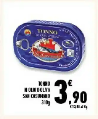 San Cosumano Tonno In Olio D'Oliva