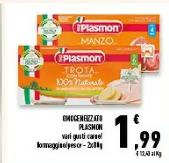 Conad Superstore Plasmon Omogeneizzato offerta