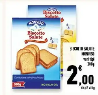 Conad Superstore Monviso - Biscotto Salute Con Mirtilli 300 G(ml) offerta