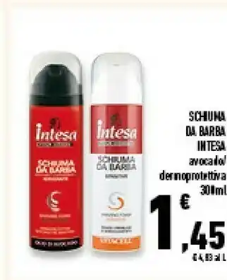 Conad Superstore Intesa Schiuma Da Barba offerta