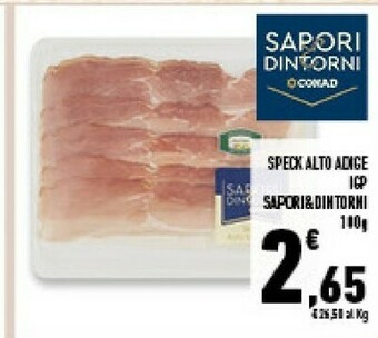 Conad Superstore Speck Alto Adige Igp offerta
