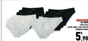 Conad Superstore Kappa Slip Donna offerta