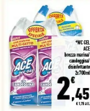 Conad Superstore Ace Wc Gel Candeggina offerta
