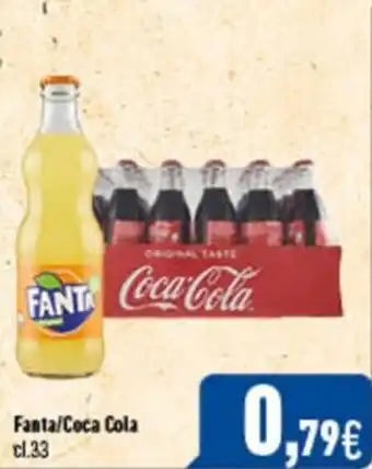 C+C Italmarket Fanta/Coca Cola cl.33 offerta
