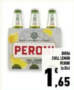 Conad Superstore Peroni Chill Lemon 330 G(ml) offerta