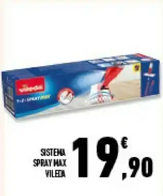 Conad Superstore Vileda Sistema Spray Max offerta