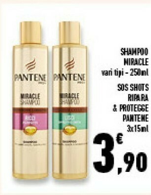 Conad Pantene Shampoo Miracle offerta