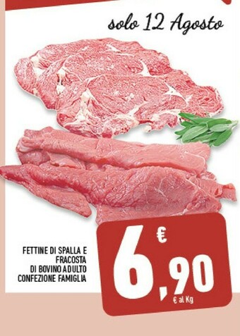 Conad Superstore Fettine Di Spalla E Fracosta Di Bovino Adulto offerta