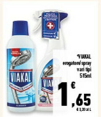 Conad Viakal Spray offerta
