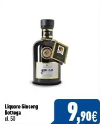 Liquore Ginseng Bottega cl. 50
