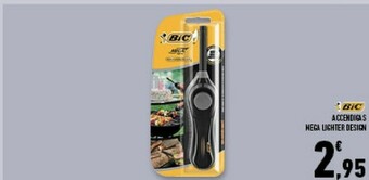 Conad Bic Accendigas Mega Lighter Design offerta