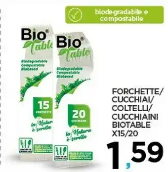 Despar Forchette /cucchiai /coltelli /cucchiani offerta