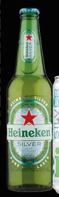 C+C Italmarket Birra Heineken Silver Lattina cl. 33 offerta
