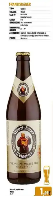 Birra Franziskaner Weiss d.50