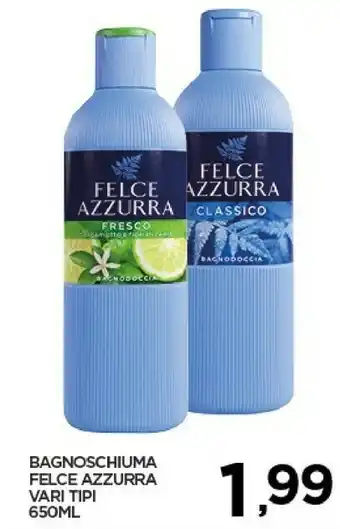 Despar Felce Azzurra Bagnoschiuma Classico offerta
