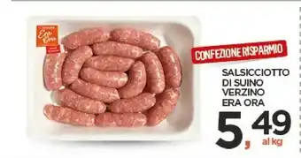Despar Era Oro Salsicciotto Di Suino Verzino offerta