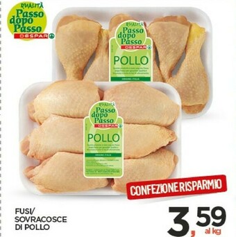 Despar Fusi / Sovracosce Di Pollo offerta