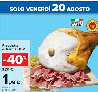 Carrefour Prosciutto Di Parma DOP offerta