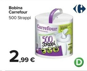 Carrefour Carrefour Bobina offerta