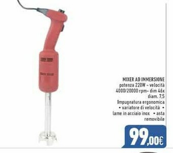 Mixer Ad Immersione