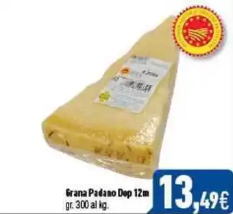 C+C Italmarket Grana Padano Dop 12m gr. 300 offerta