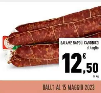 Conad SALAME NAPOLI CANONICO offerta