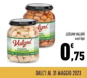 Conad LEGUMI VALGRÌ offerta