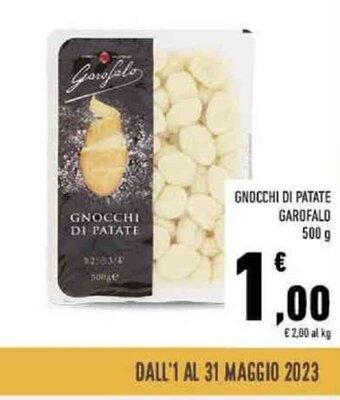 Conad GNOCCHI DI PATATE GAROFALO 500 g offerta