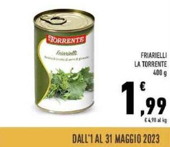 Conad FRIARIELLI LA TORRENTE 400 g offerta