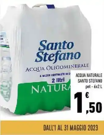 ACQUA NATURALE SANTO STEFANO 6x2 2 litri