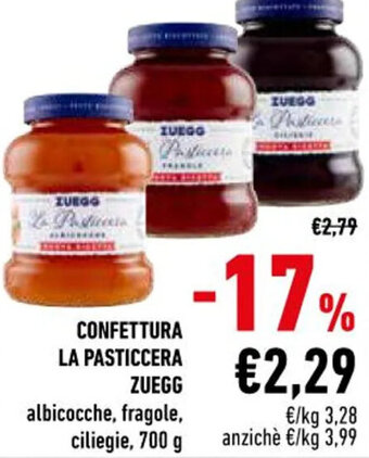 Conad CONFETTURA LA PASTICCERA ZUEGG 700 g offerta