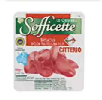 Esselunga Bresaola della Valtellina IGP Sofficette Citterio a fette, 60 g offerta