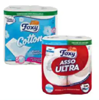 Esselunga Foxy 4 rotoli o 2 rotoli offerta