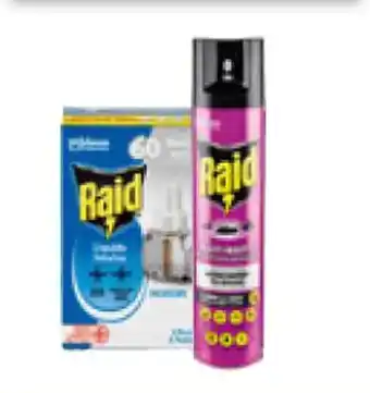 Esselunga Insetticida Raid 36 ml o 400 ml offerta