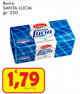 Paghi Poco Galbani Santa Lucia 250gr. offerta