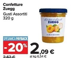 Carrefour Market Zuegg confetture offerta
