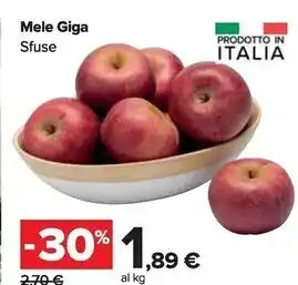 Carrefour Market Mele giga offerta
