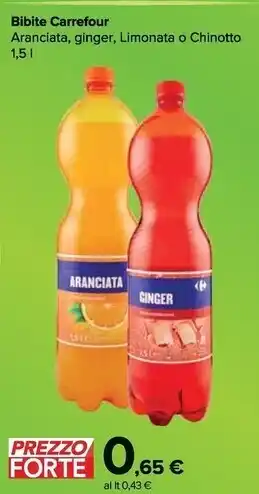 Carrefour Market Carrefour bibite offerta