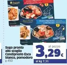 Sigma Esca sugo pronto allo scoglio condipresto offerta