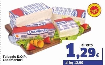 Sigma Cademartori taleggio d.o.p. offerta