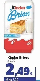 Sigma Kinder brioss offerta
