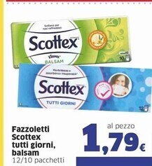 Sigma Scottex fazzoletti offerta