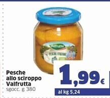 Sigma Valfrutta pesche allo sciroppo offerta