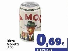 Sigma Moretti birra offerta