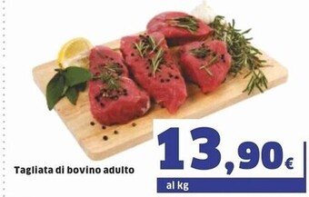 Sigma Tagliata di bovino adulto offerta