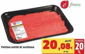 Sigma Fettine sottili di scottona offerta