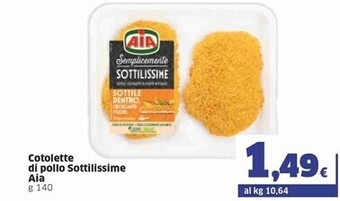 Sigma Aia cotolette di pollo sottilissime offerta