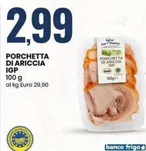 Eurospin Giro tra i sapori porchetta di ariccia igp offerta