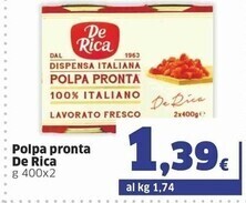 Sigma De rica polpa pronta offerta