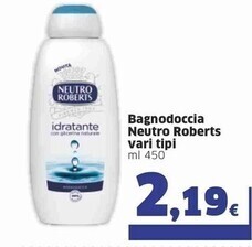 Neutro roberts bagnodoccia